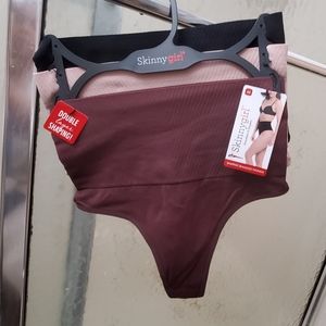 NWT Skinnygirl 3Pk Seamless Shaping Thongs; Sz M, Smoothers and Shapers; $38.